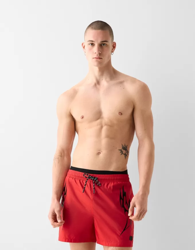 Bedruckte sportliche Boardshorts