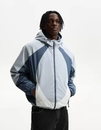 Steppjacke im Farbblockdesign